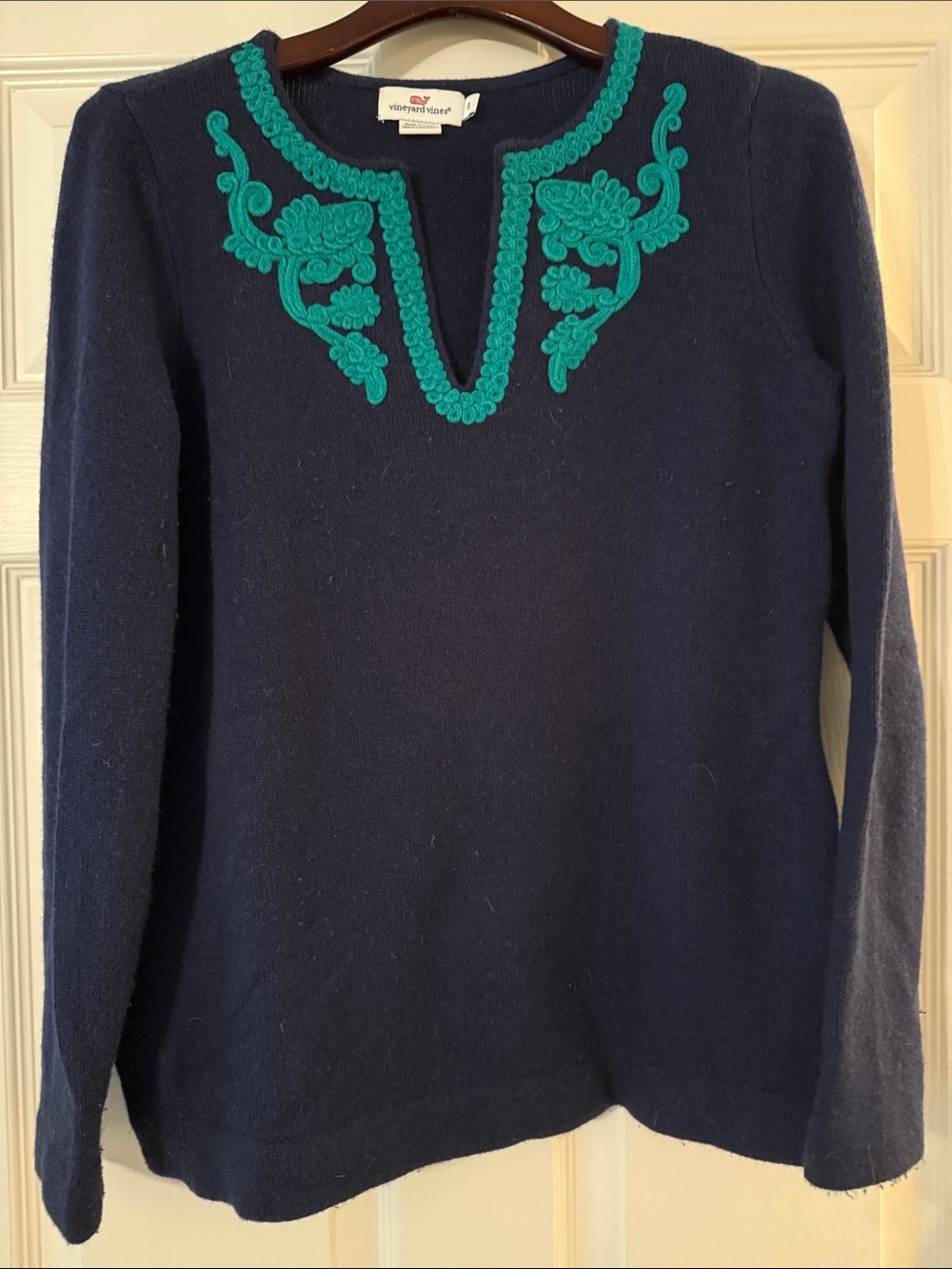 Vineyard Vines cashmere sweater small